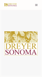 Mobile Screenshot of dreyerwine.com